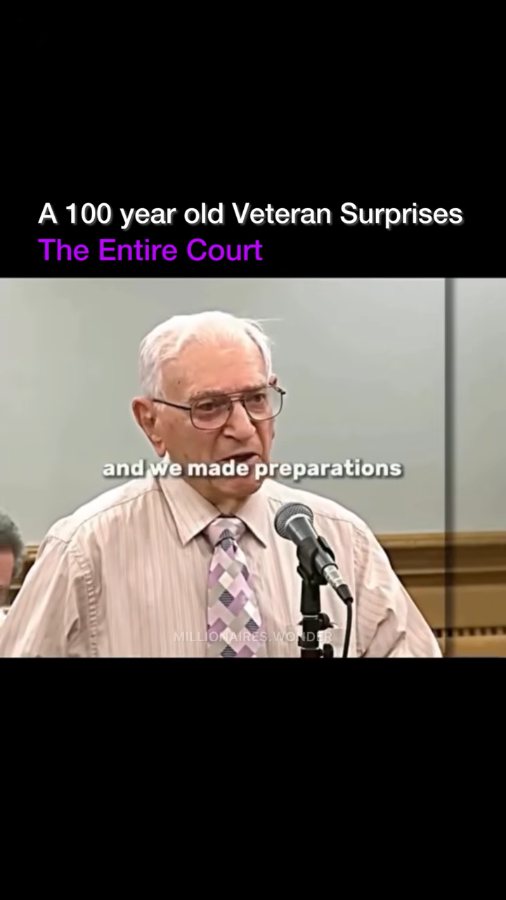 100-Year-Old Veteran Walks Into Courtroom—Everyone Goes Silent 🇺🇸 (720p)